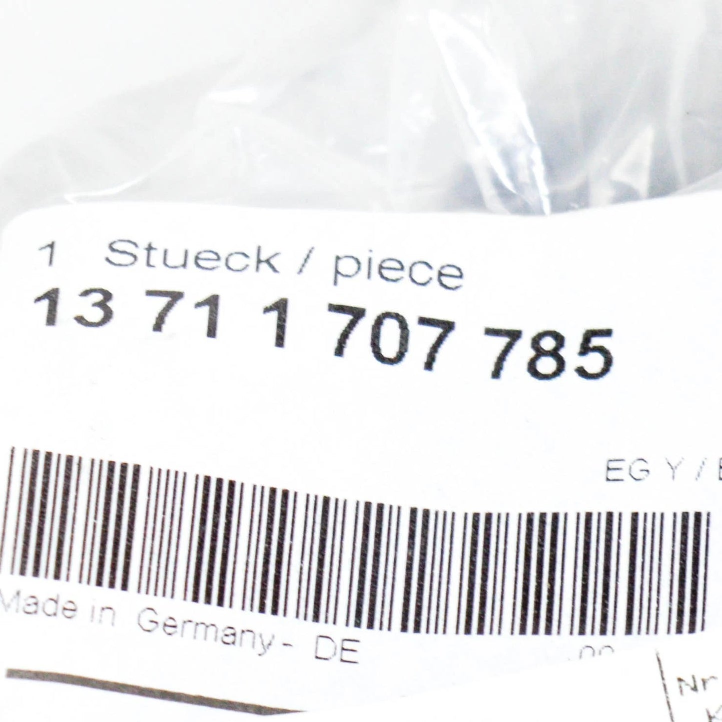 NEW BMW 5 E28 AIR INTAKE BOOT 13711707785 1707785 ORIGINAL