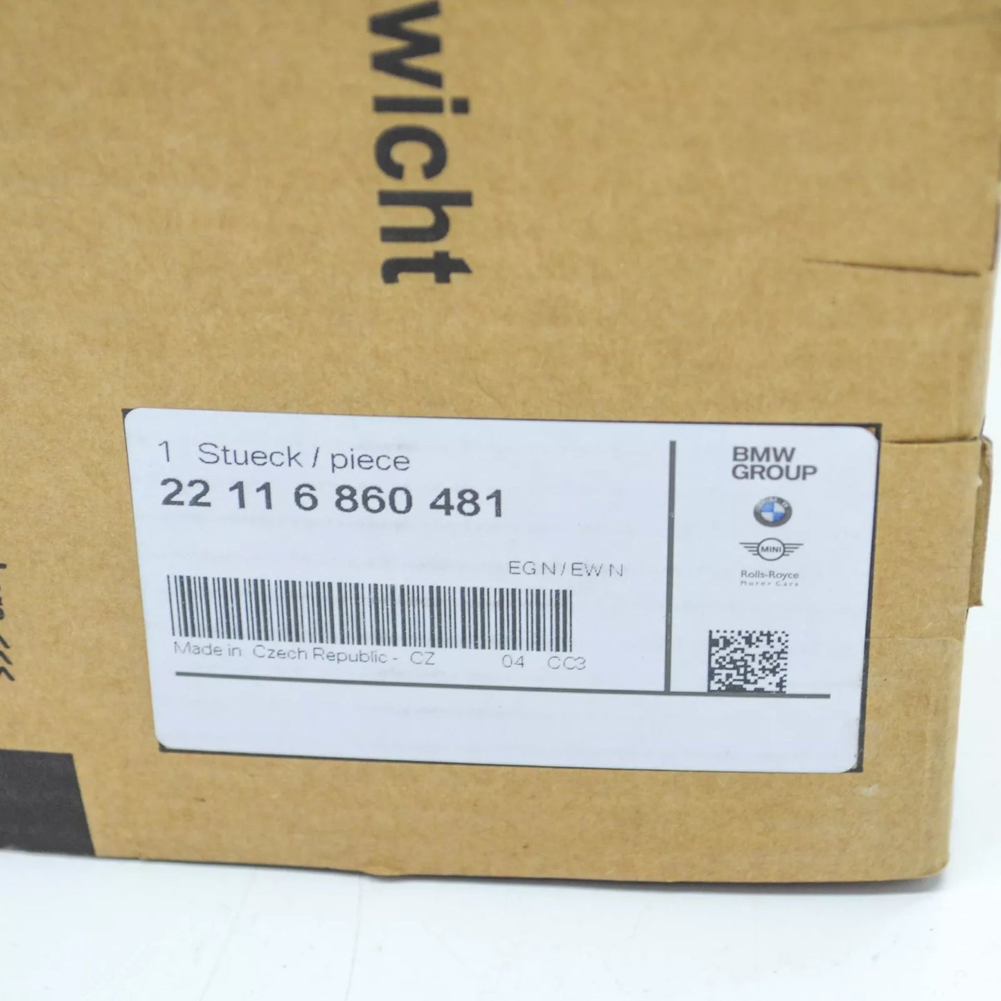 NEW BMW 7 G11 G12 LEFT SIDE ENGINE MOUNT 6860481 22116860481 ORIGINAL