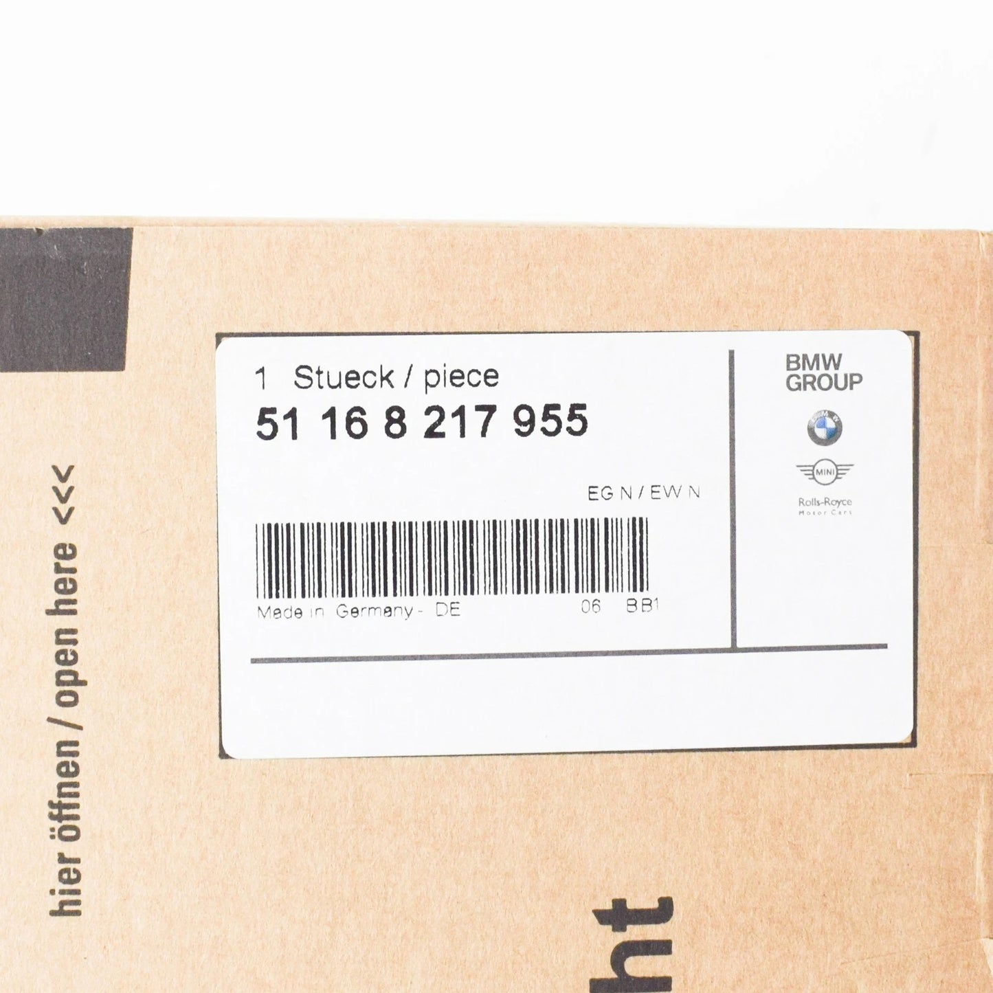 NEW BMW M3 E46 CUP HOLDER BEIGE 51168217955 8217955 ORIGINAL