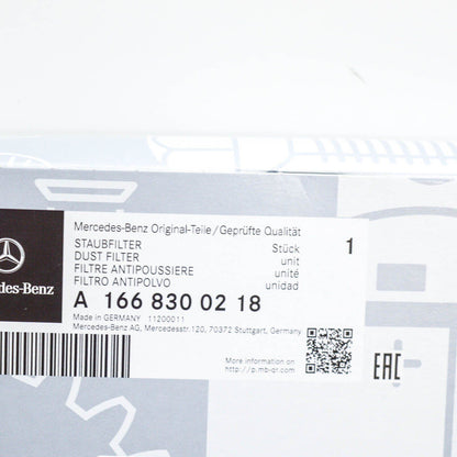NEW MERCEDES-BENZ C W205 AIR FILTER ELEMENT A1668300218 ORIGINAL