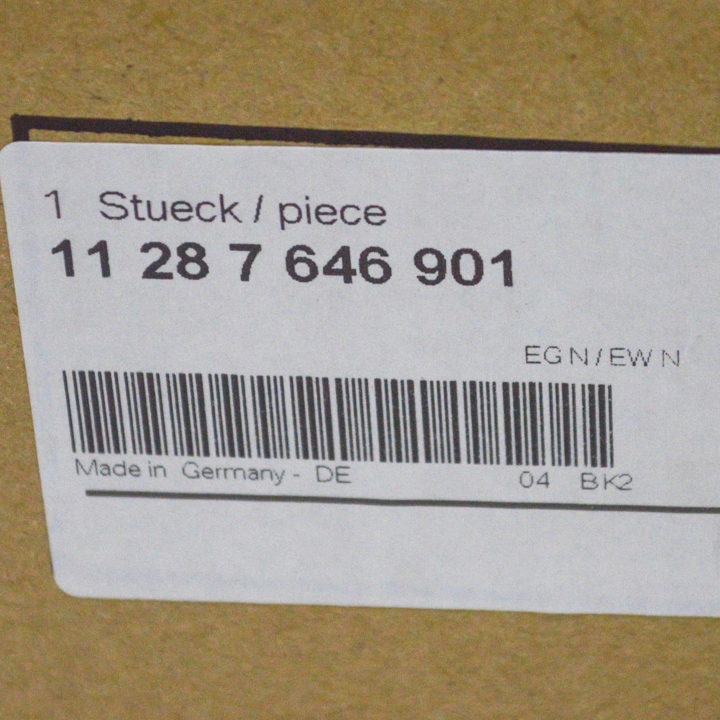 NEW BMW X1 E84 TIMING BELT SUPPORT PULLEY 11287646901 7646901 ORIGINAL