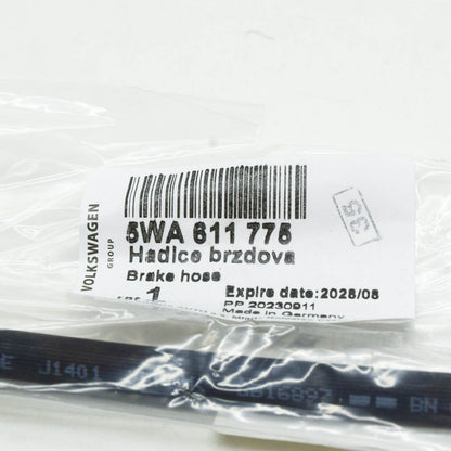 NEW AUDI A3 SPORTBACK 8V REAR BRAKE HOSE 5WA611775 ORIGINAL