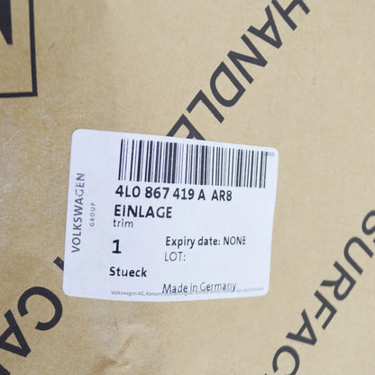 NEW AUDI Q7 4L REAR LEFT SIDE DOOR CARD PANEL STRIP TRIM 4L0867419AAR8 ORIGINAL