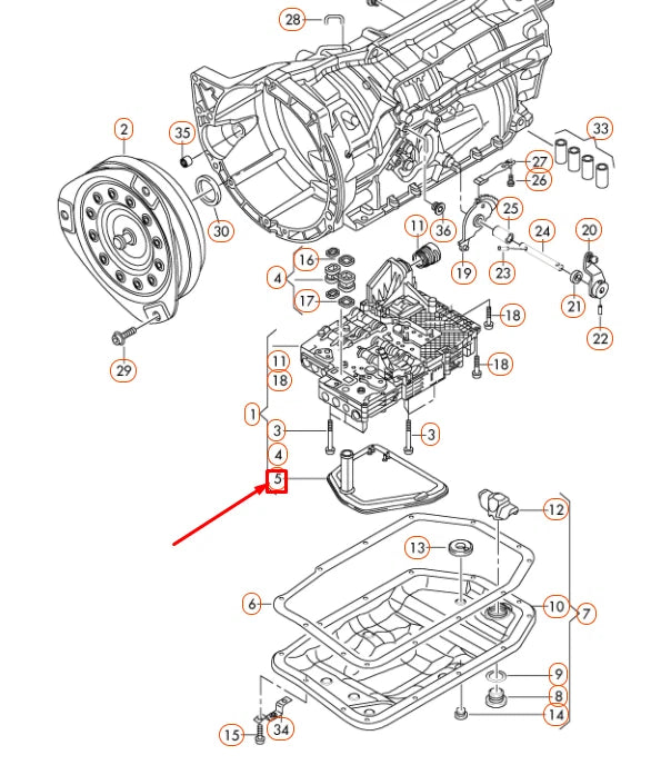 NEW AUDI Q7 4L OIL STRAINER 0AT325429 ORIGINAL