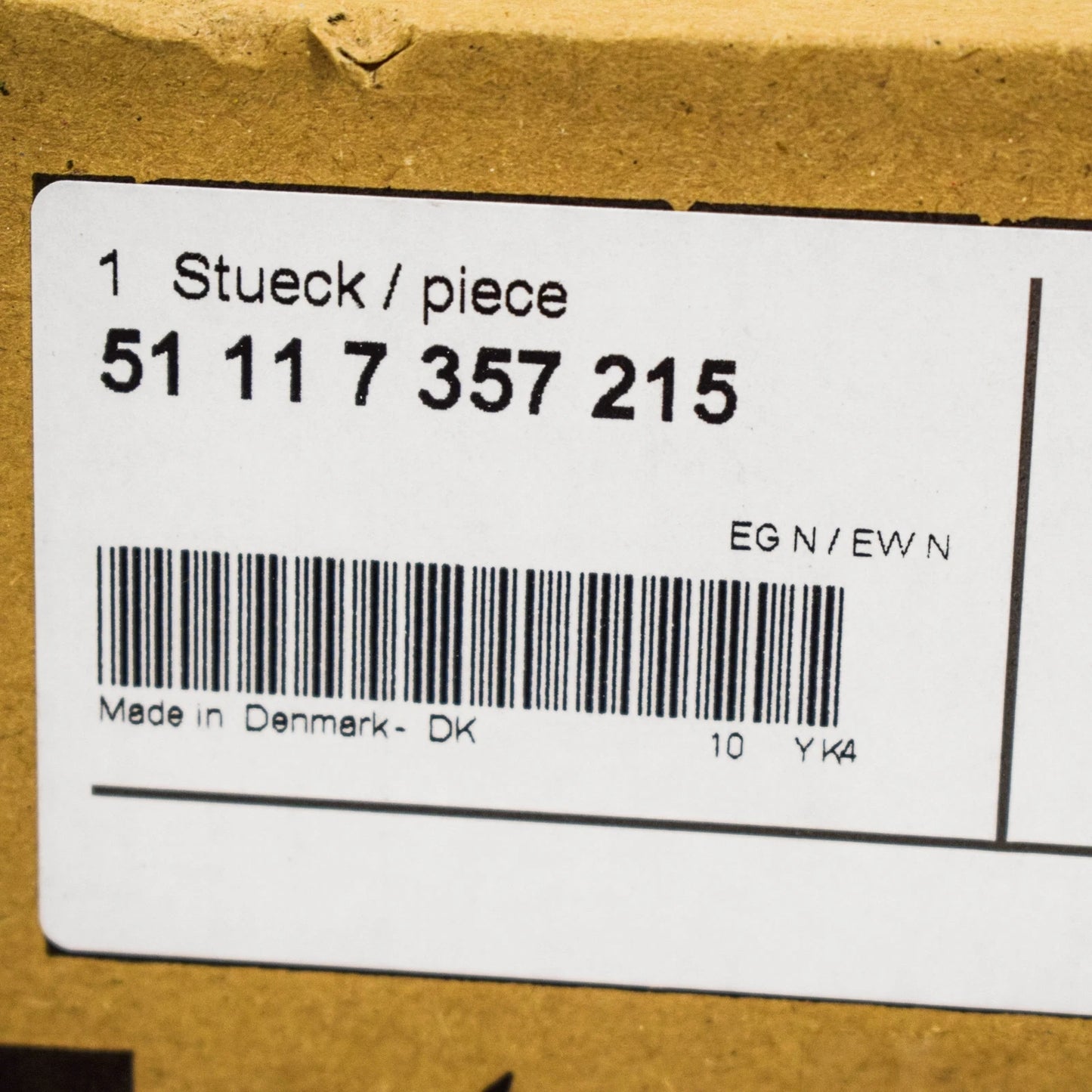 NEW BMW 7 G11 FRONT BUMPER LOWER CRASH BAR LEFT ADAPTER 51117357215 2016