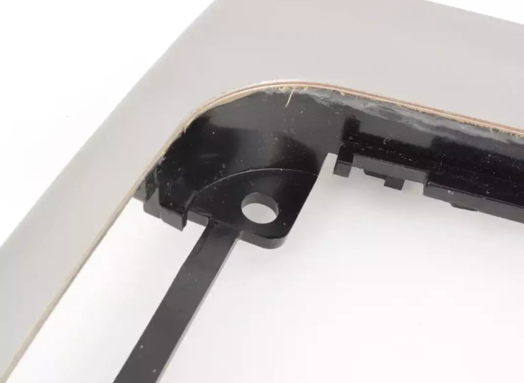 NEW BMW 3 E46 ALUMINUM CENTER CONSOLE COVER 7052061 51167052061 ORIGINAL