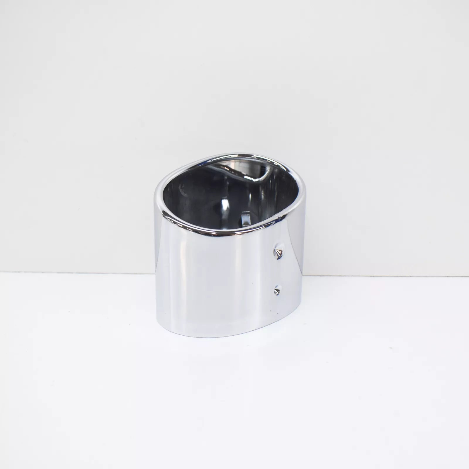 NEW BMW 5 E60 CHROME TAILPIPE TRIM 18307535418 7535418 ORIGINAL