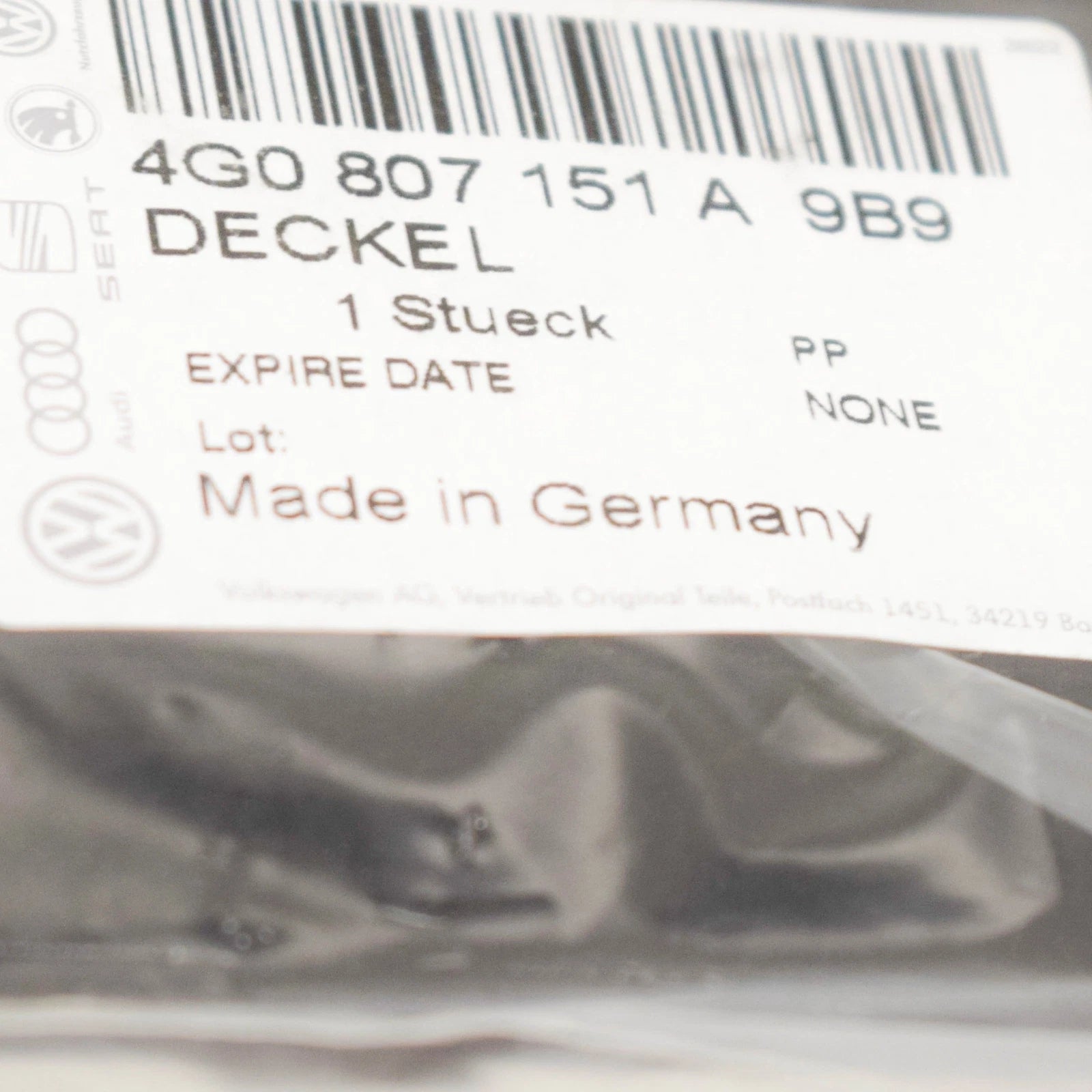 NEW AUDI A6 ALLROAD 4G FRONT LOWER LEFT AIR GRILL END CAP 4G0807151A9B9