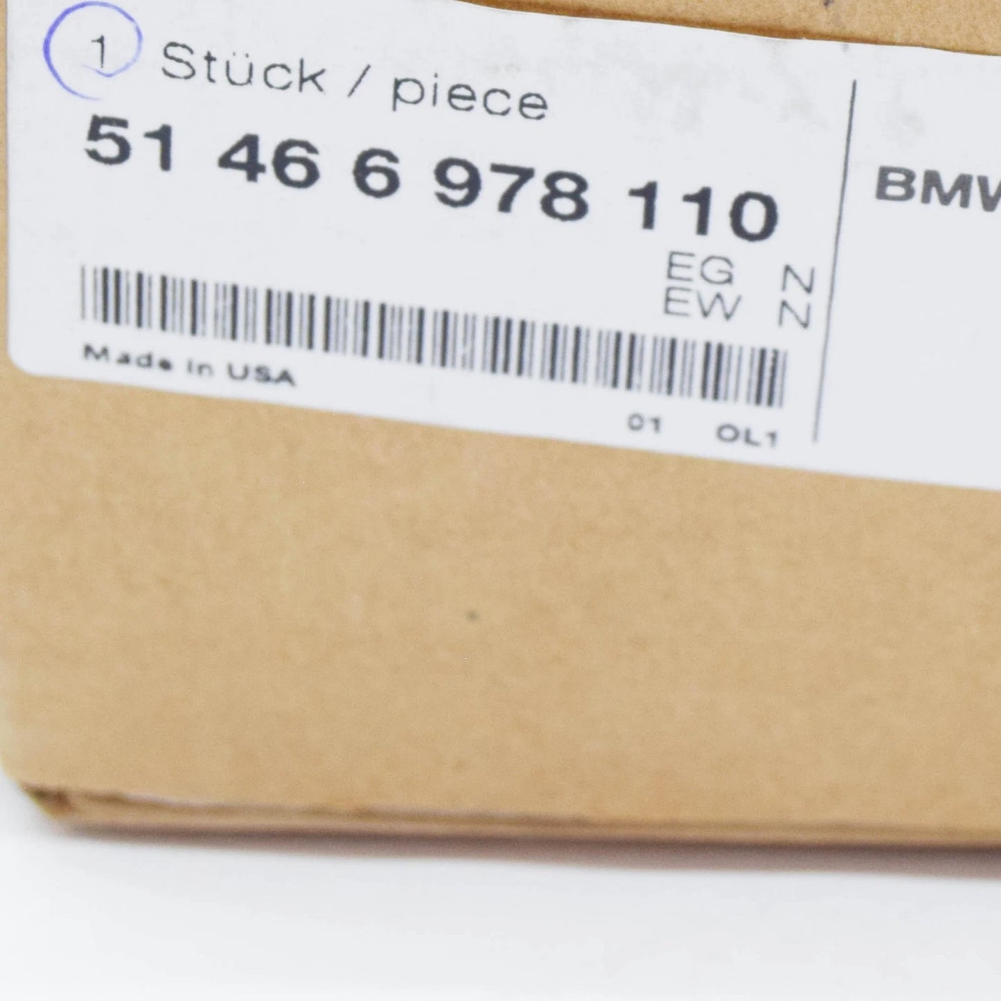 NEW BMW Z4 ROADSTER E85 REAR CENTER CONSOLE FLAP 6978110 51466978110 ORIGINAL