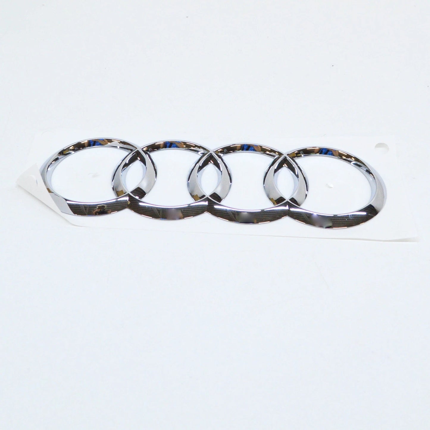 NEW AUDI A3 8V REAR TRUNK EMBLEM BADGE CHROME RINGS 8V4853742 2ZZ
