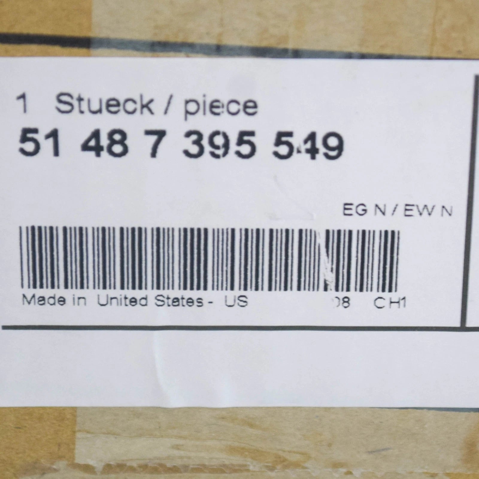 NEW BMW X3 G01 M F97 LEFT SIDE SEAL INSULATING 51487395549 ORIGINAL