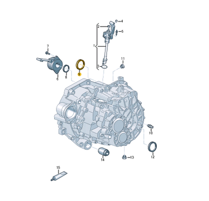 new volkswagen crafter flatbed sz gearbox seal ring 0ax409189a original