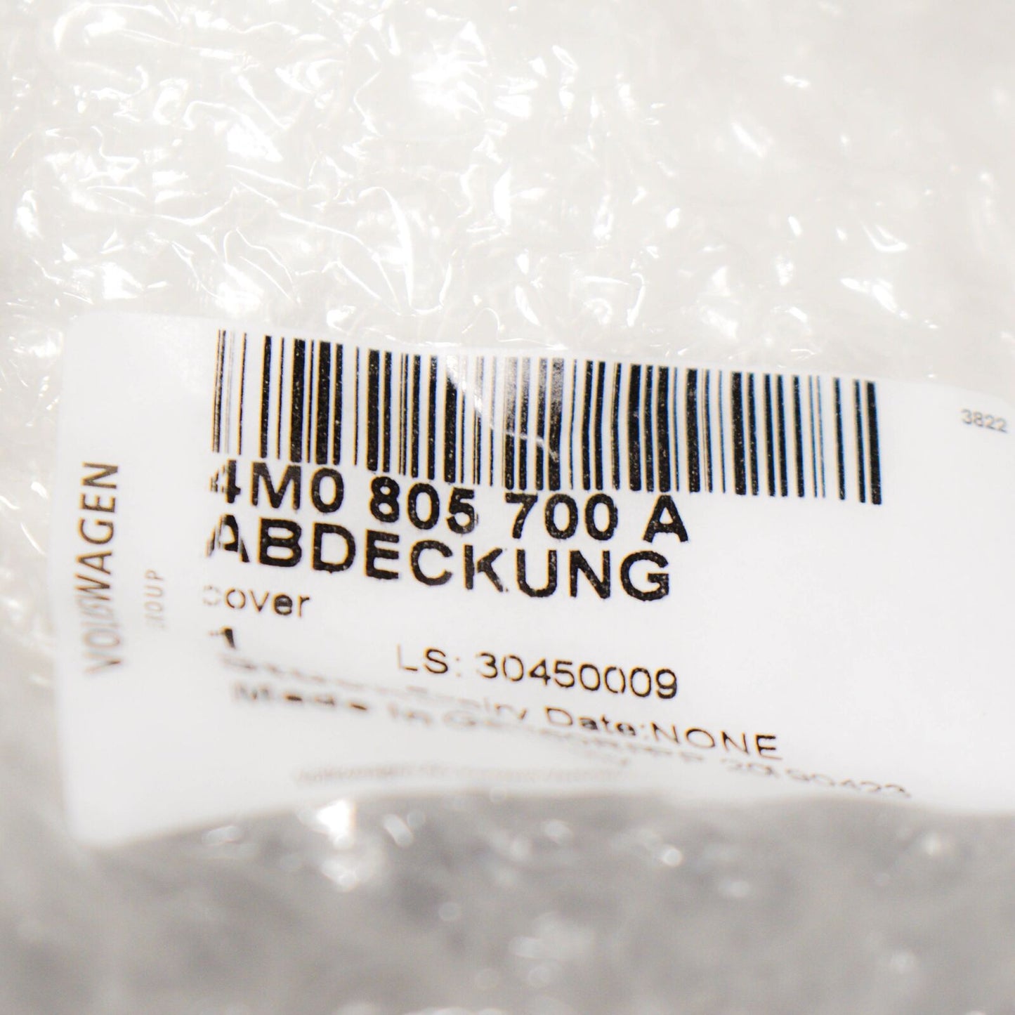 NEW AUDI Q7 4M RIGHT ENGINE HOOD COVER TRIM 4M0805700A ORIGINAL