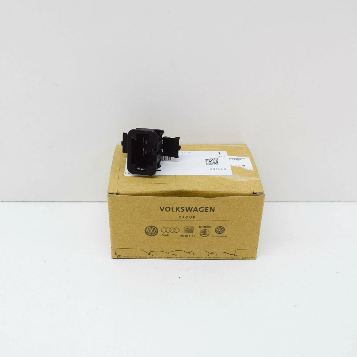 NEW AUDI A8 D3 FLAT CONNECTION HOUSING 2 PIN 1J0972782 ORIGINAL