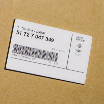 NEW BMW 3 COMPACT E46 REAR SIDE WINDOW SEAL 51727047349 7047349 ORIGINAL