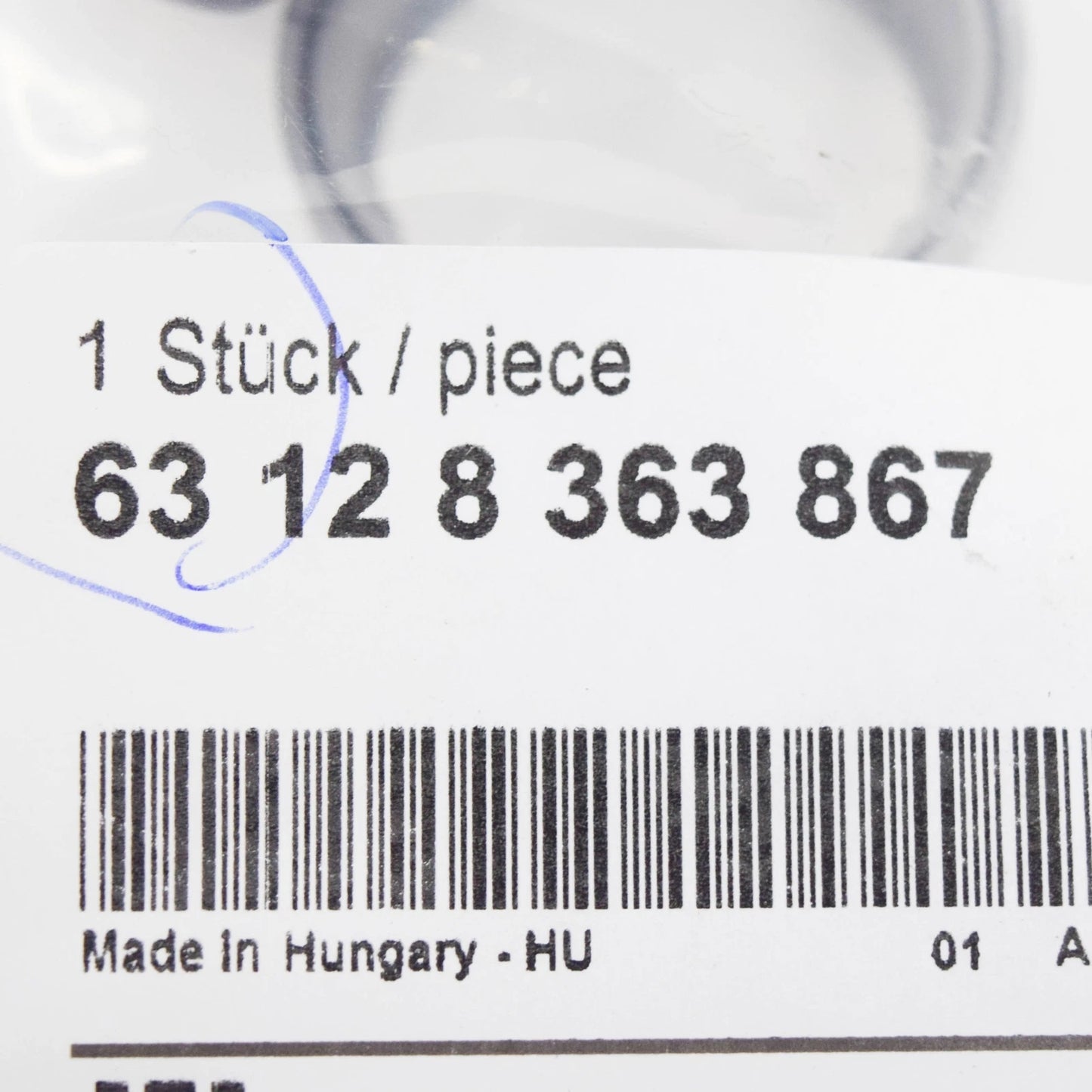 NEW BMW 3 E36 HEAD LIGHT WIRING 63128363867 8363867 ORIGINAL