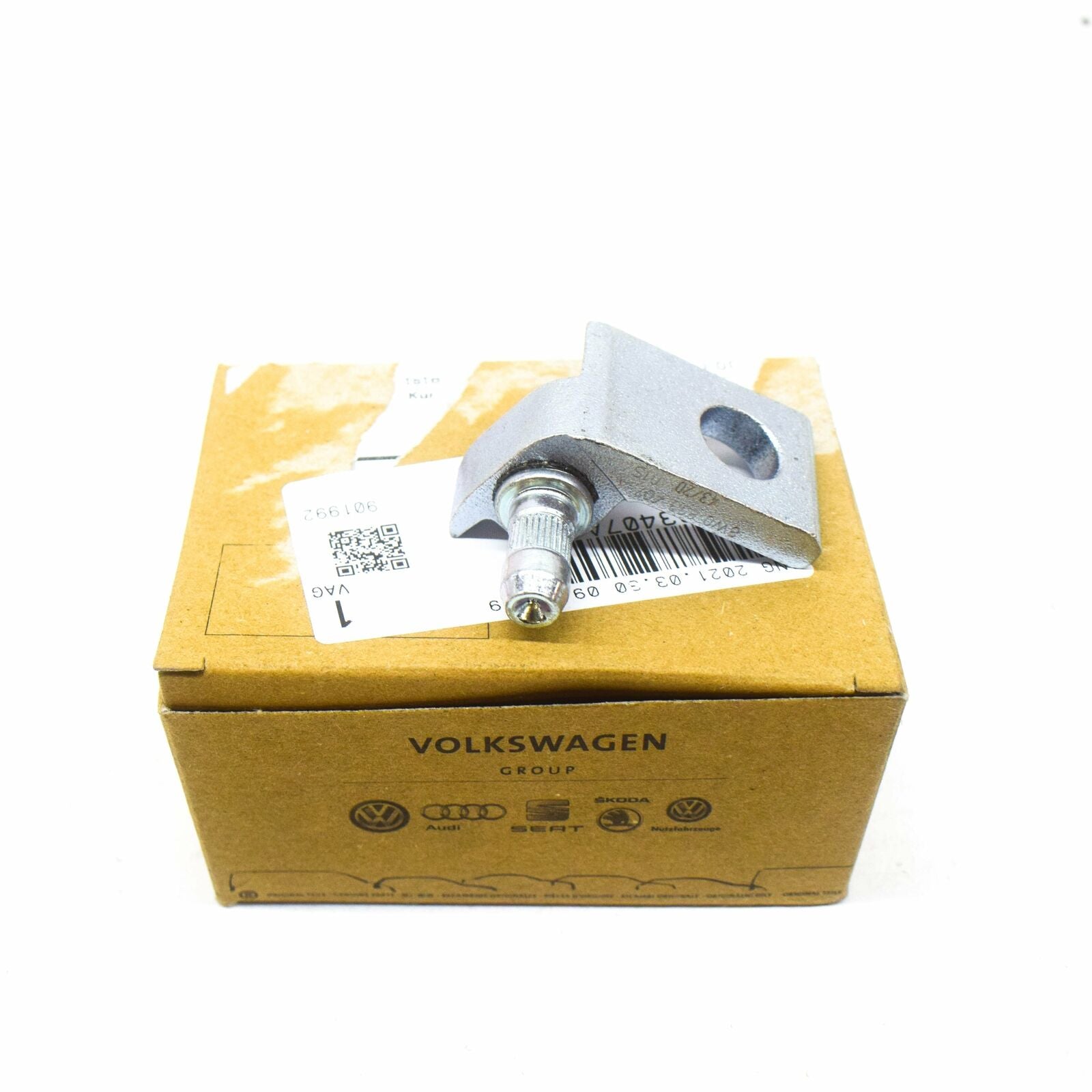 NEW AUDI Q3 F3 FRONT LEFT DOOR UPPER HINGE HALVE 8W0833407A ORIGINAL