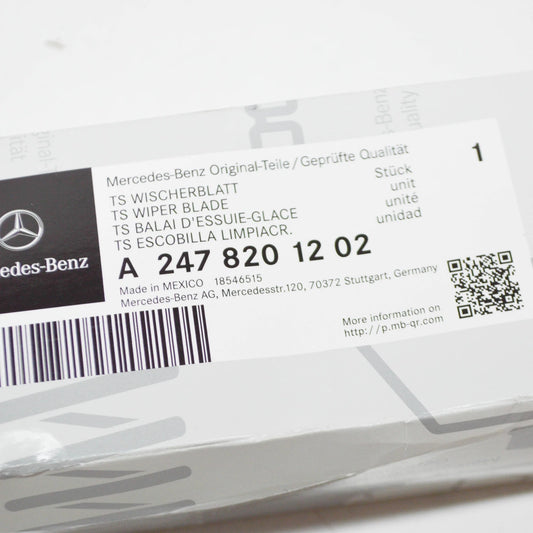 NEW MERCEDES-BENZ GLB X247 FRONT WIPER BLADE SET LHD A2478201202 ORIGINAL