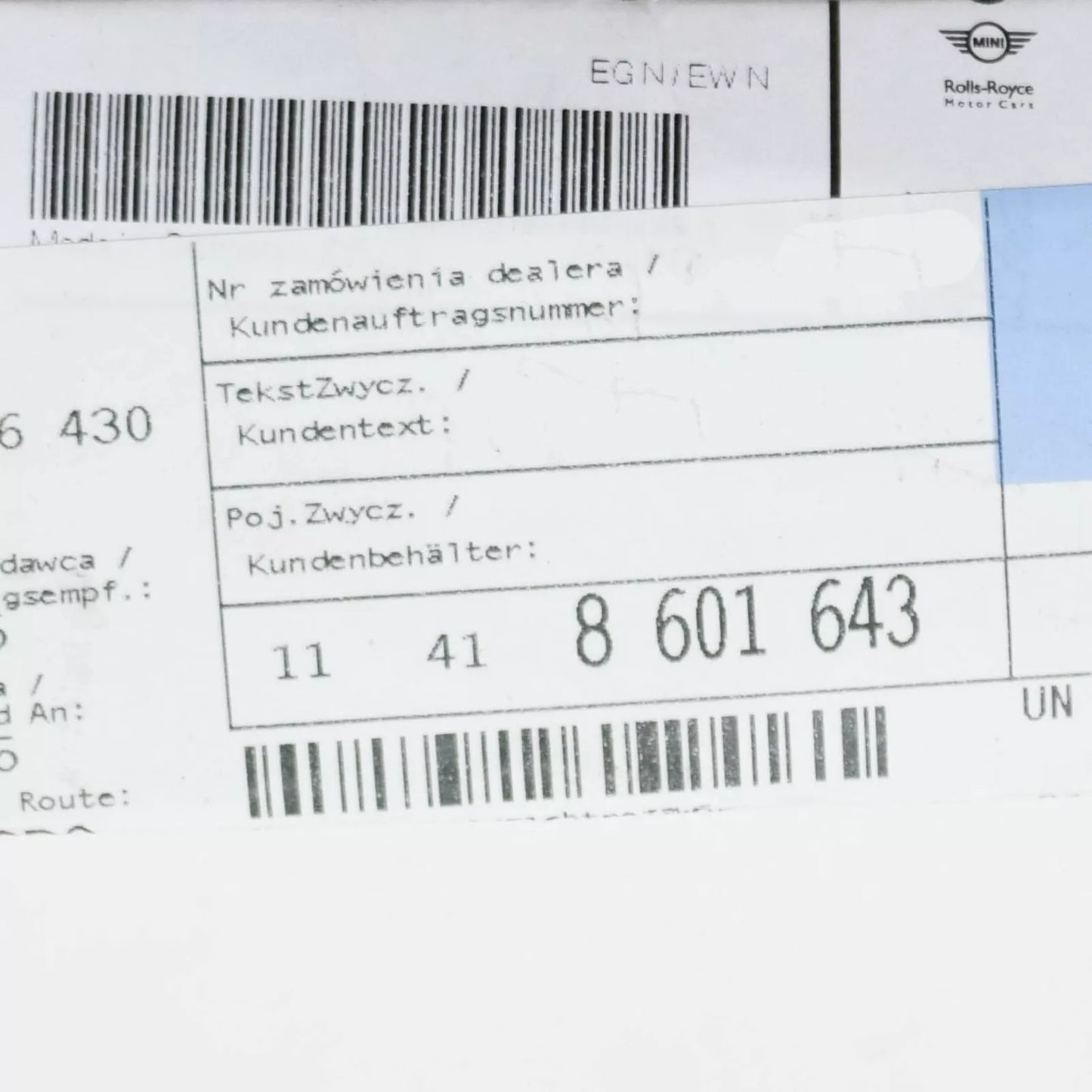 NEW BMW 1 SERIES F20 F21 VANOS SOLENOID VARIABLE VALVE 8601643 11418601643