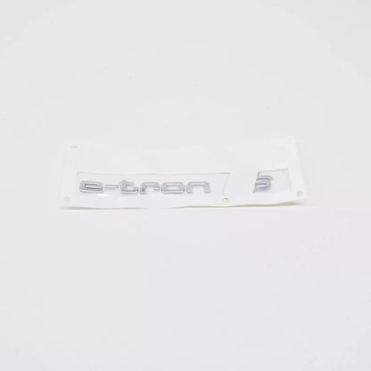 NEW AUDI E-TRON SPORTBACK REAR TRUNK BOOTLID BADGE 4KE8537353Q7 ORIGINAL