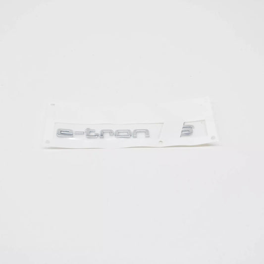 NEW AUDI E-TRON SPORTBACK REAR TRUNK BOOTLID BADGE 4KE8537353Q7 ORIGINAL