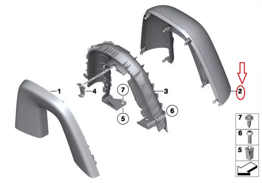 NEW BMW Z4 E89 WIND DEFLECTOR ROLL BAR HOOP TRIM COVER RIGHT 51437270488