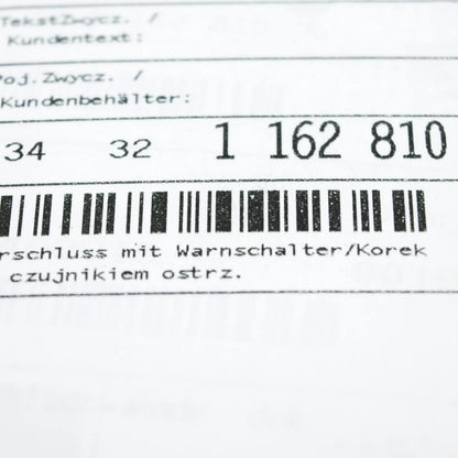 NEW BMW 5 E34 BRAKE CAP WARNING SWITCH 34321162810 1162810 ORIGINAL