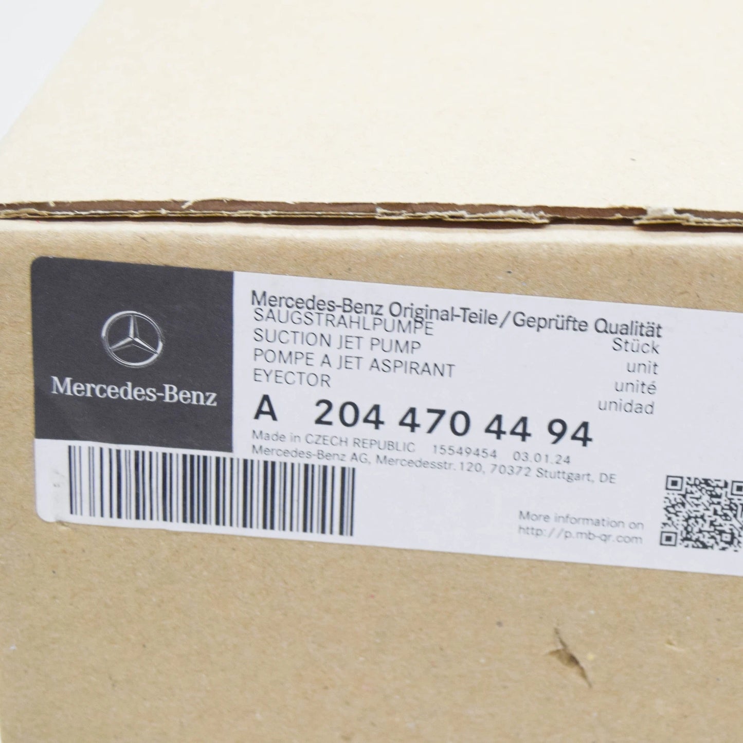 NEW MERCEDES-BENZ C W204 FUEL PUMP ASSEMBLY A2044704494 ORIGINAL