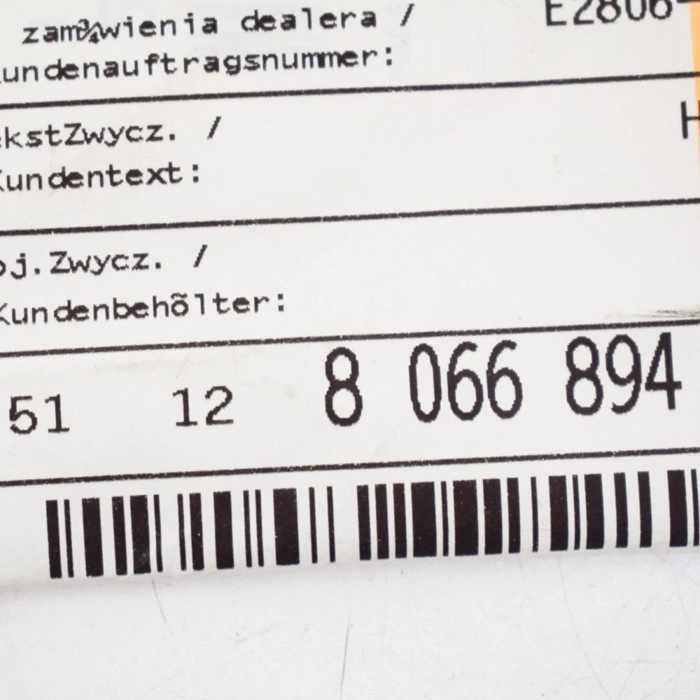 NEW BMW X5 F85 M REAR BUMPER TOW EYE HOOK COVER RIGHT 51128066894 8066894