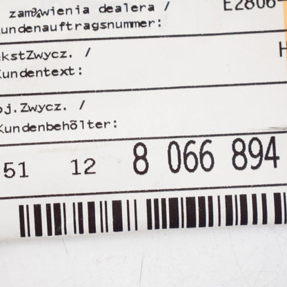 NEW BMW X5 F85 M REAR BUMPER TOW EYE HOOK COVER RIGHT 51128066894 8066894