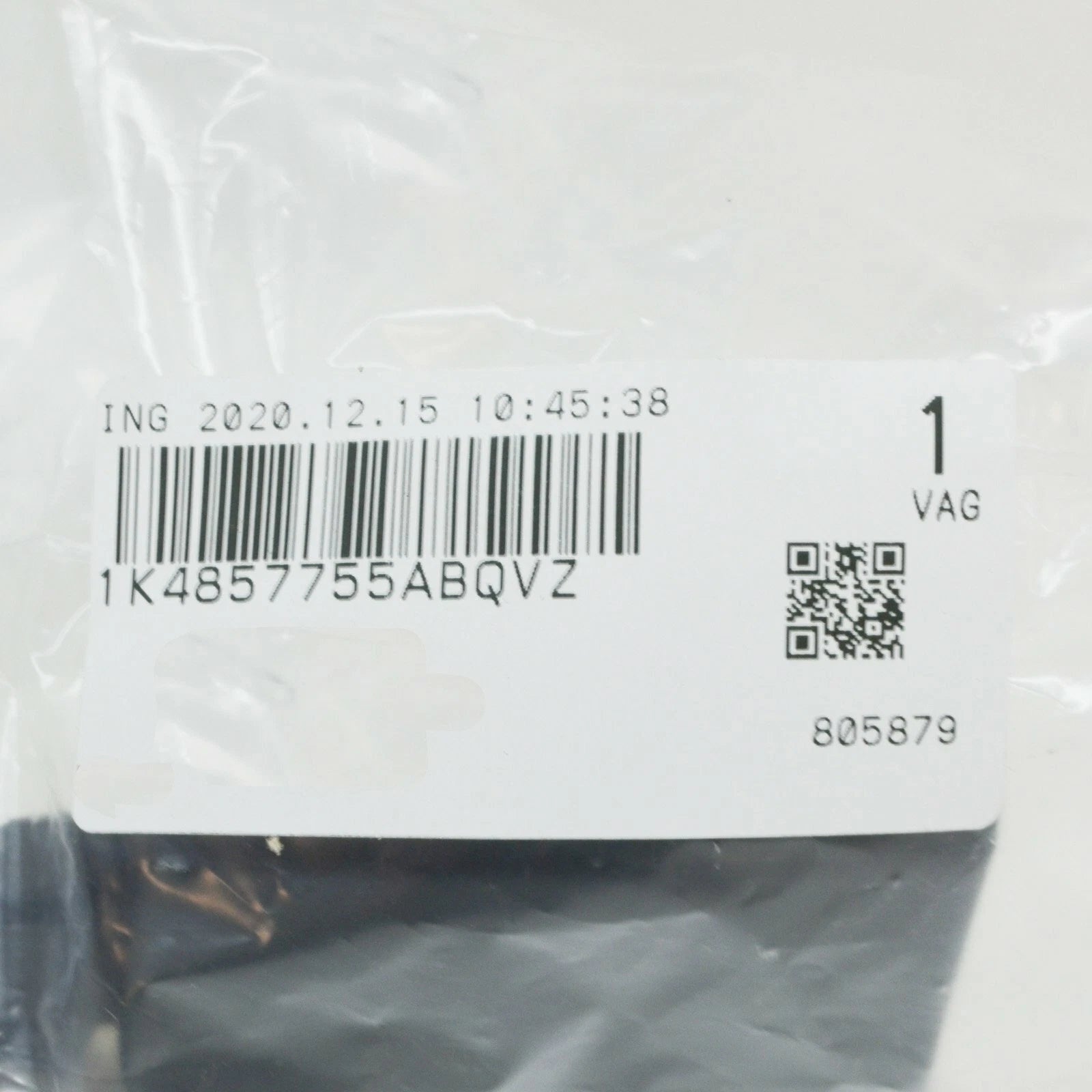 NEW VW GOLF MK6 FRONT LEFT SEAT BELT LATCH 1K4857755ABQVZ