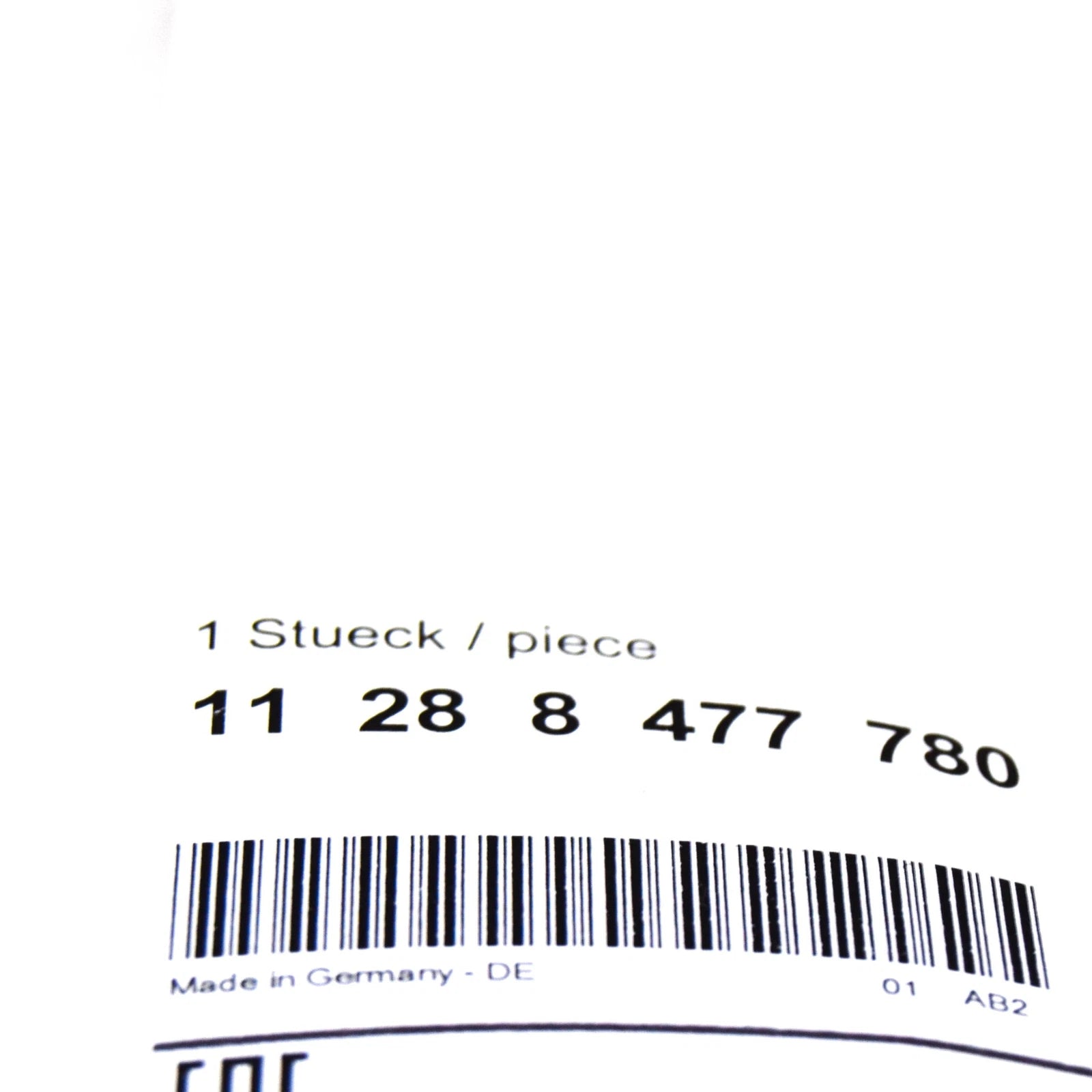 NEW BMW 3 E90 V RIBBED DRIVE BELT 11288477780 2008 ORIGINAL