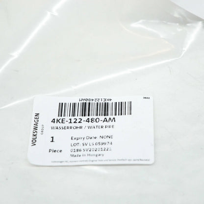 NEW AUDI E-TRON FRONT DRIVE MOTOR INVERTER COOLANT LINE 4KE122480AM ORIGINAL