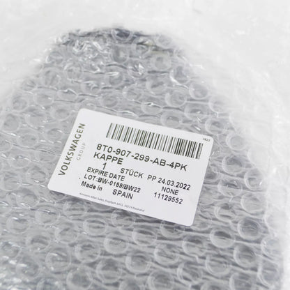 NEW AUDI A4 B8 SOUL BLACK COVER CAP 8T0907299AB4PK ORIGINAL