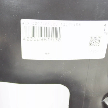 NEW MB C W202 FRONT LEFT FENDER WHEELHOUSE COVERING A2026981930 ORIGINAL