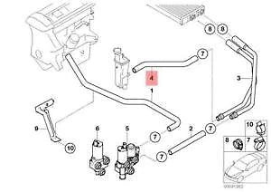 NEW BMW 3 E46 EXPANSION TANK WATER PIPE HOSE 64216903319 1.8 PETROL ORIGINAL