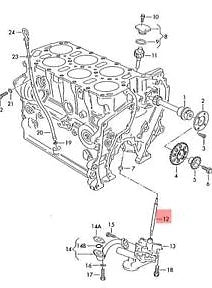 NEW AUDI A3 8P OIL PUMP FOLLOWER 021115279