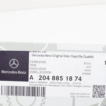 NEW MERCEDES-BENZ C-CLASS W204 FRONT RIGHT FOG LIGHT TRIM A2048851874 ORIGINAL