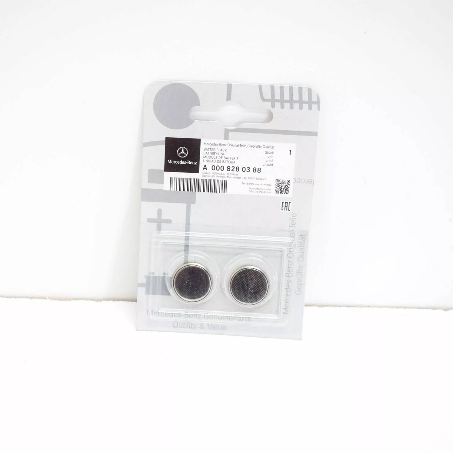 NEW MERCEDES-BENZ CONTROL REMOTE KEY FOB BATTERY PACK A0008280388 ORIGINAL