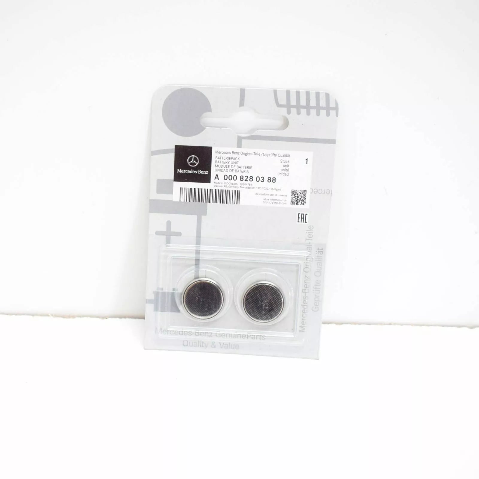 NEW MERCEDES-BENZ CONTROL REMOTE KEY FOB BATTERY PACK A0008280388 ORIGINAL