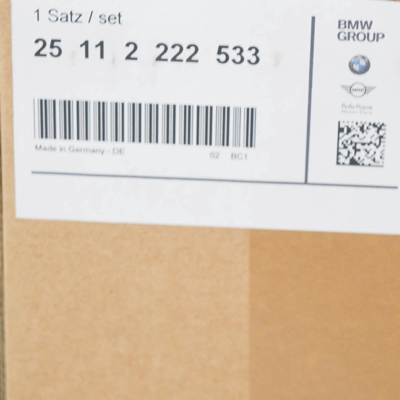 NEW BMW 2 F22 M 6 MANUAL GEAR SHIFT KNOB GAITER 25112222533 RHD ORIGINAL