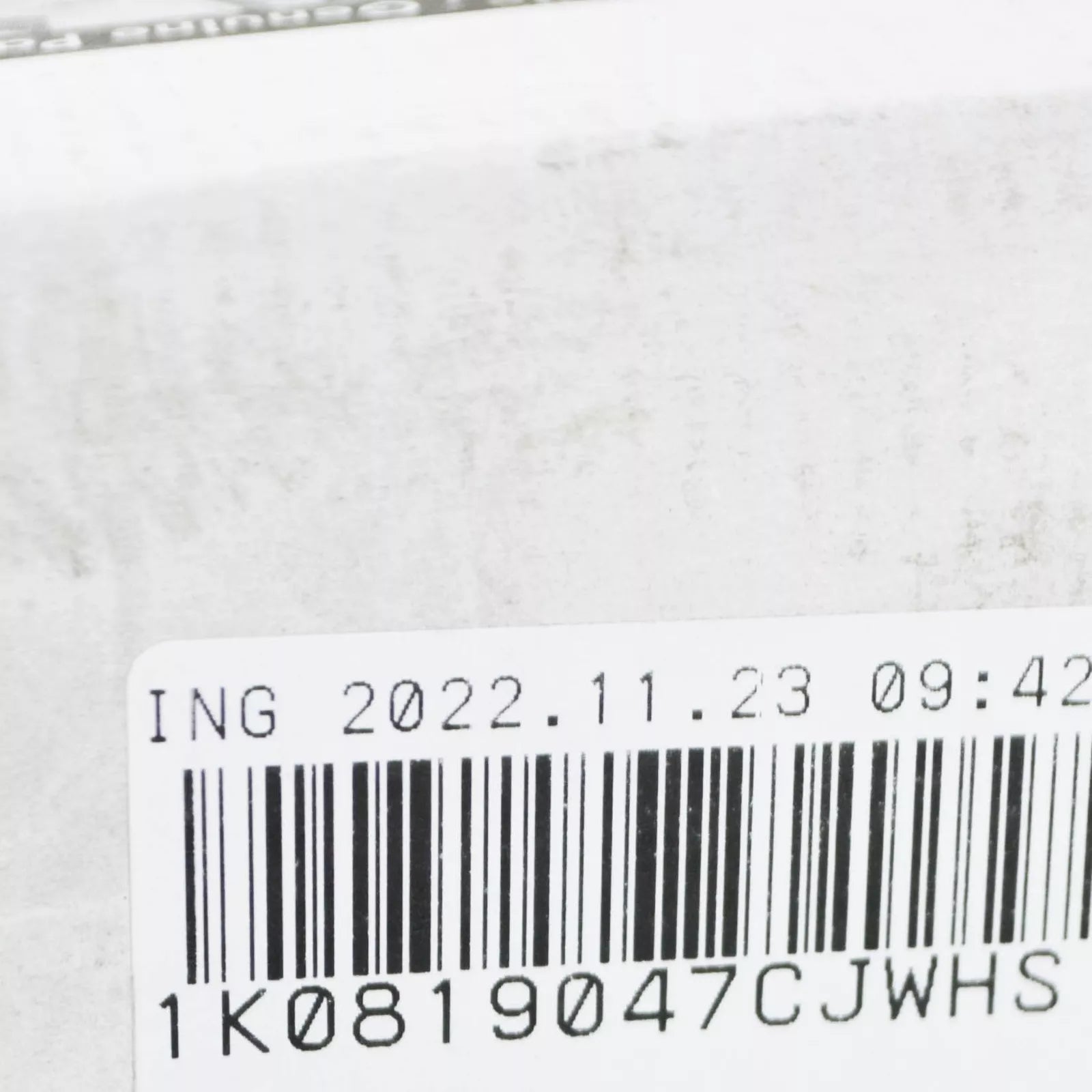 NEW VW GOLF VI 5K MK6 A/C CONTROL SWITCH 1K0819047CJWHS ORIGINAL