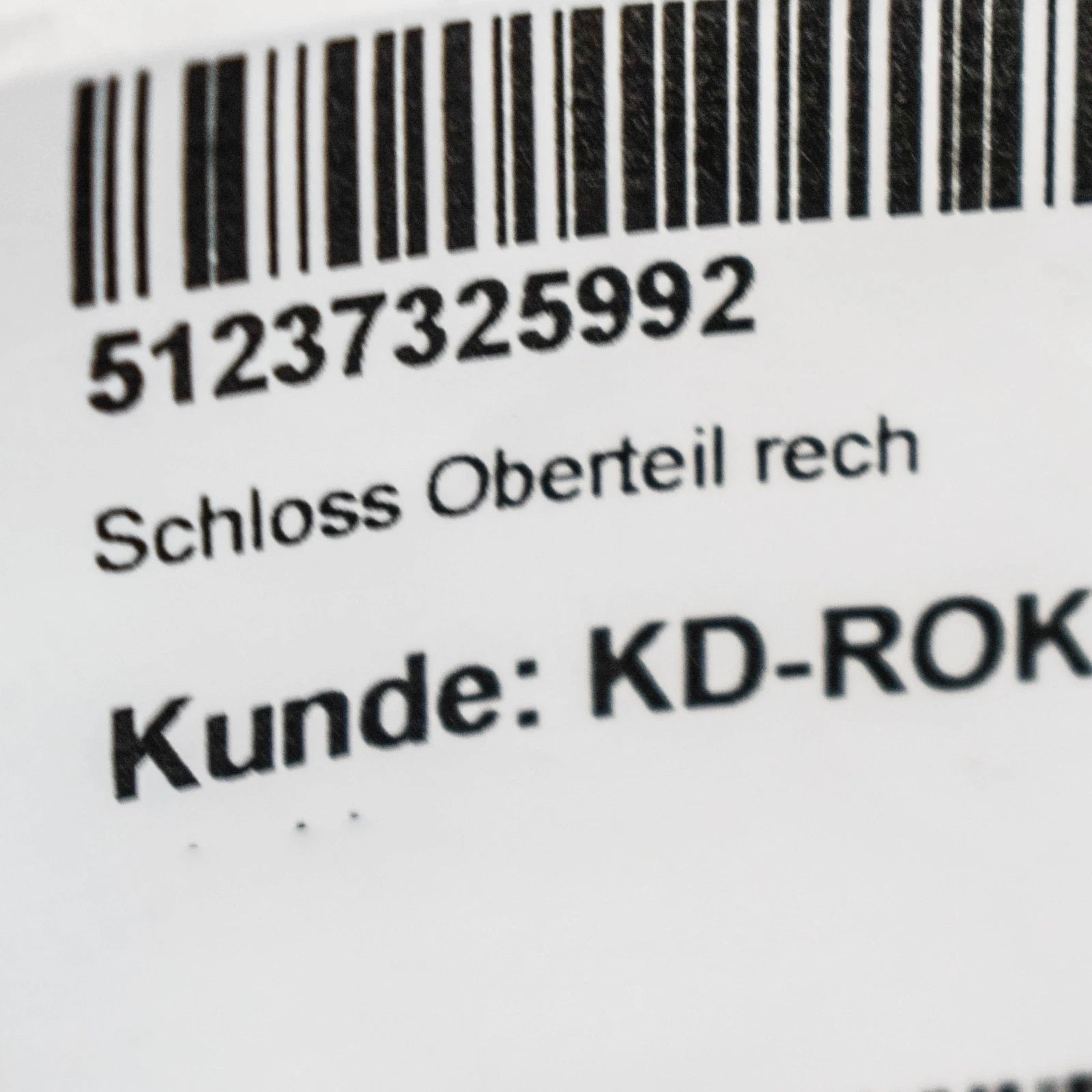 NEW BMW X5 F15 BONNET SAFETY LATCH HOOK RIGHT 51237325992 ORIGINAL