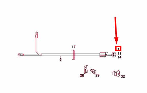 NEW MERCEDES-BENZ SL R129 HEATED REAR WINDOW PANE PLUG A0125450528 ORIGINAL