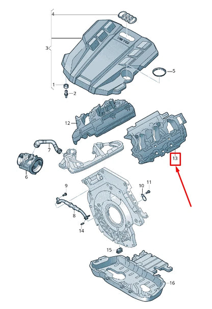 NEW AUDI A8 4N LEFT ENGINE NOISE INSULATION 059103967D