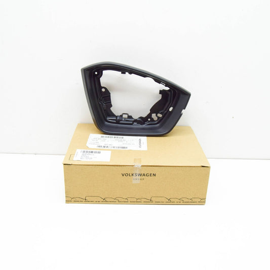 NEW SKODA SUPERB MK3 FRONT RIGHT EXTERIOR MIRROR BEZEL 3V0857532 ORIGINAL