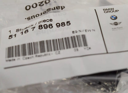 NEW BMW 7 F01 SUN VISOR HOOK RETAINER 51167896985 ORIGINAL