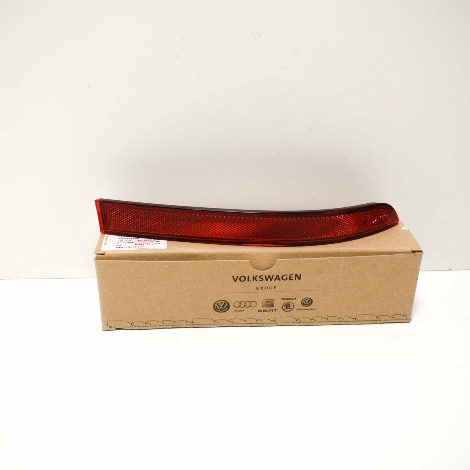 NEW VW TOURAN 1T REAR BUMPER LEFT SIDE REFLECTOR 1T0945105A ORIGINAL