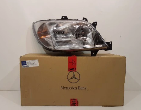 new mercedes-benz sprinter w903 front right headlight lhd a9018201161 original