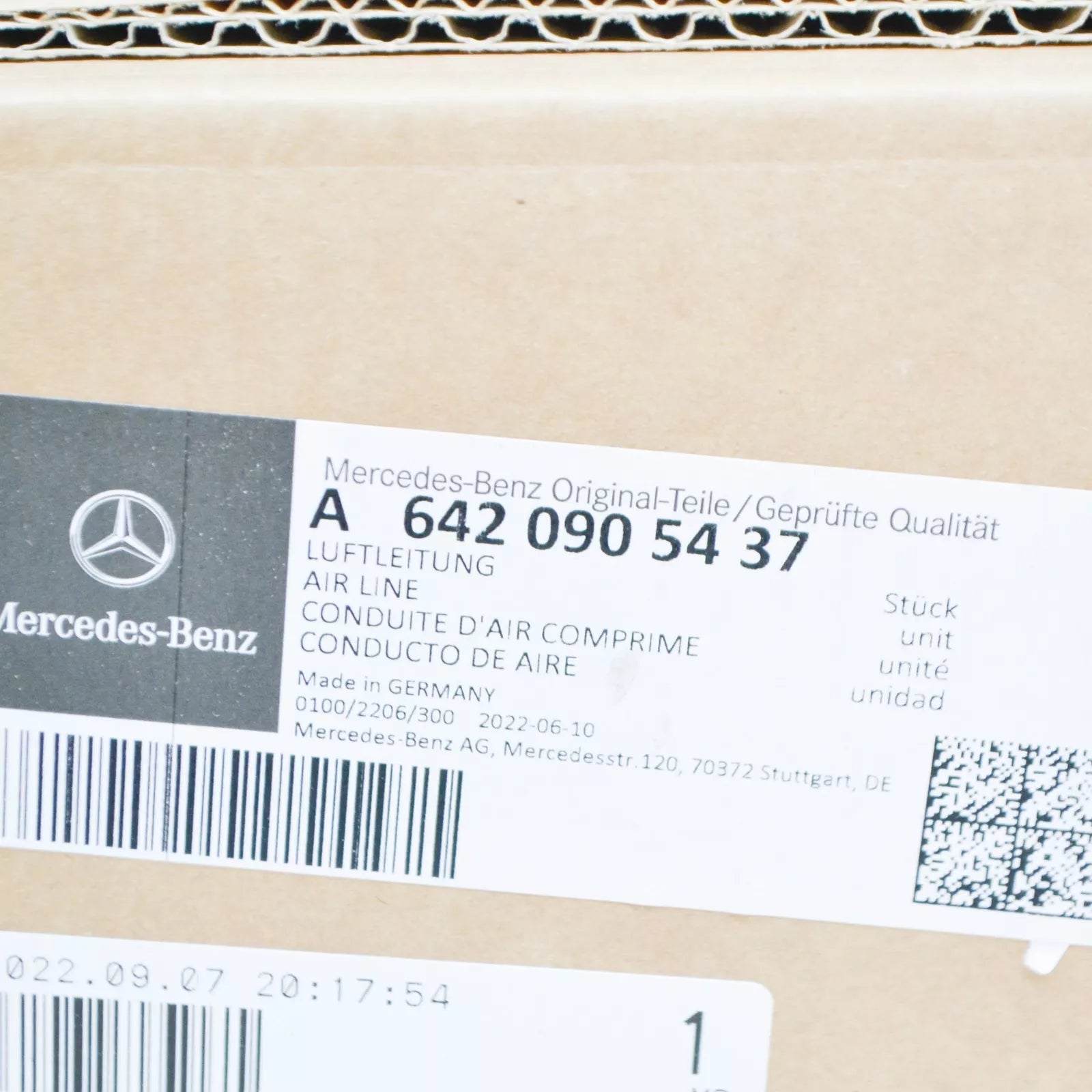 NEW MERCEDES-BENZ ML W164 LEFT INTAKE MANIFOLD A6420905437